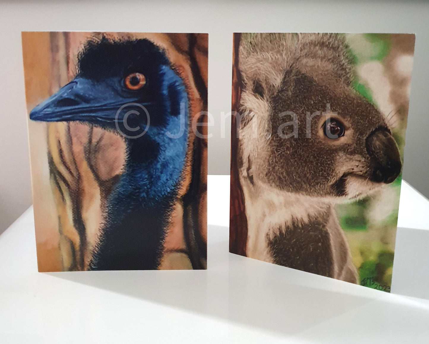 Animal Greeting Card - The Koala - Printed Australian Animals