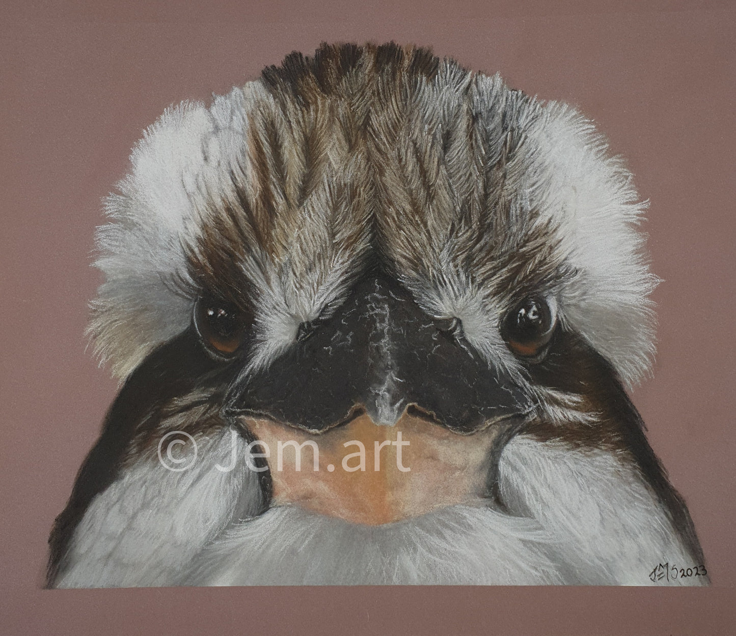 Animal Keyring- The Kookaburra - Printed Australian Animals