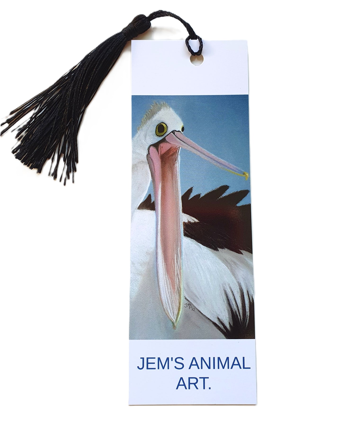 Animal Bookmarks - The Pelican - Printed Australian Animals