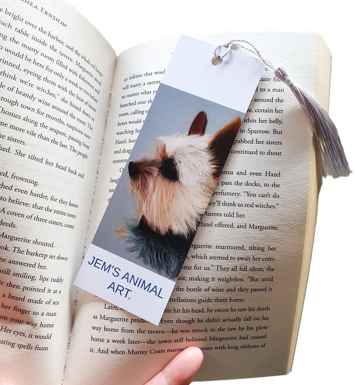 Animal Bookmarks - The Silky Terrier - Printed Australian Animals