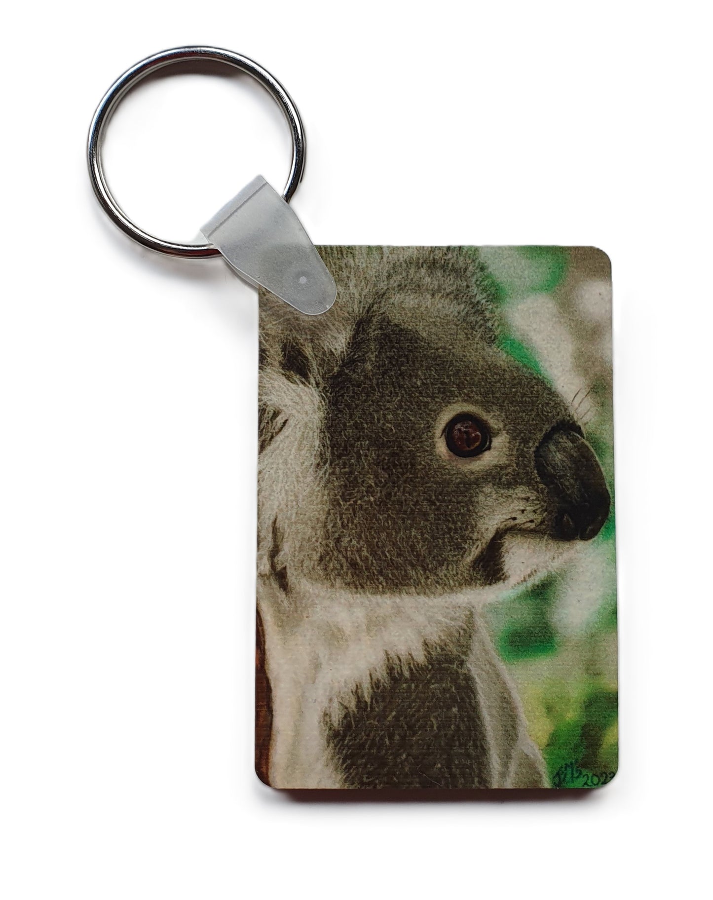 Animal Keyring- The Koala - Printed Australian Animals